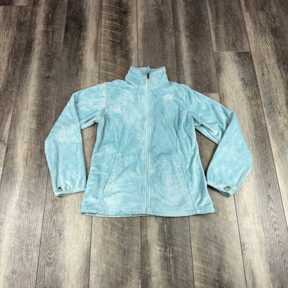 North Face Blue Fuzzy Jacket‎